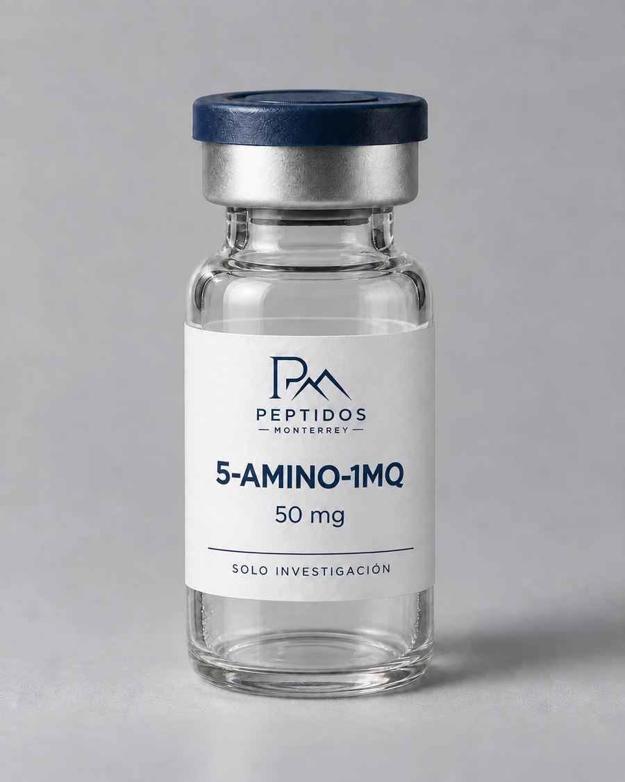Frasco de 5-Amino-1MQ 50 mg de Péptidos Monterrey
