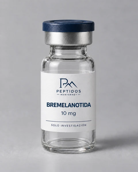 Frasco etiquetado de Bremelanotida