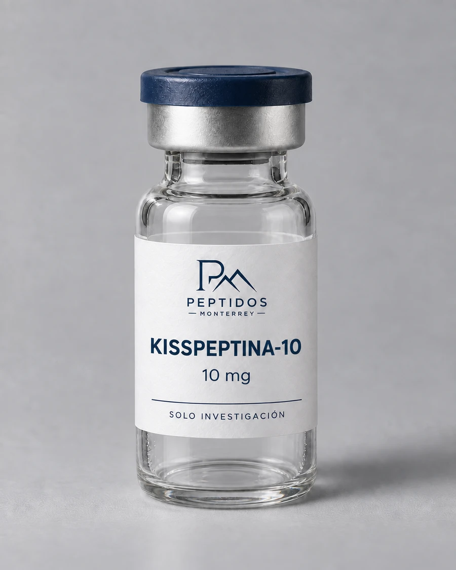 Frasco de Kisspeptina-10 10 mg de Péptidos Monterrey