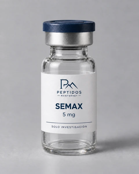 Frasco etiquetado de Semax