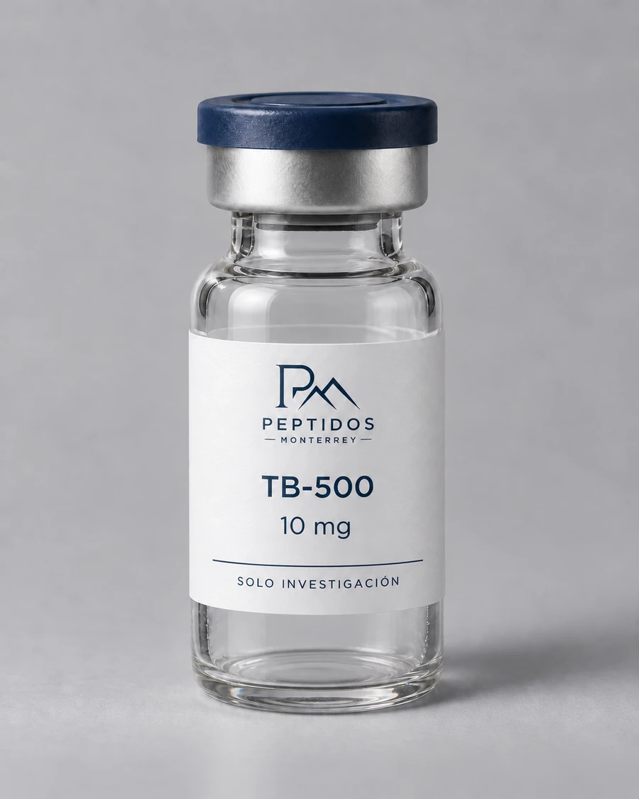 Frasco de TB-500 10 mg de Péptidos Monterrey